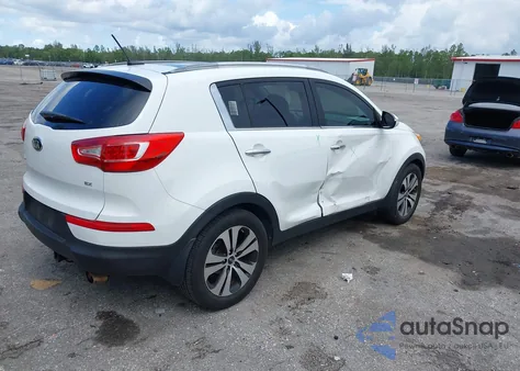 2013 Kia Sportage Ex z USA, uszkodzony, nr VIN KNDPC3A21D7528487